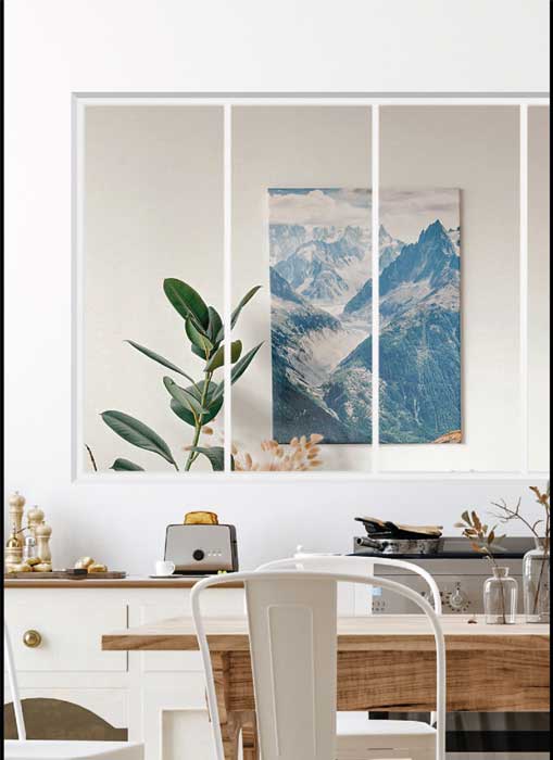 Verrière en aluminium sur mesure