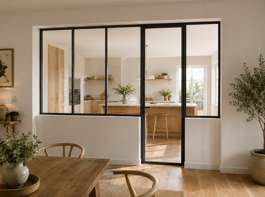Porte acier sur mesure