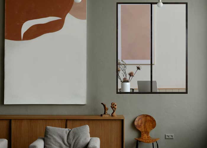 verrière 2 travées - verriere aluminium pas cher avec 2 verres